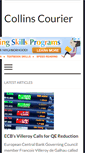 Mobile Screenshot of collinscourier.com